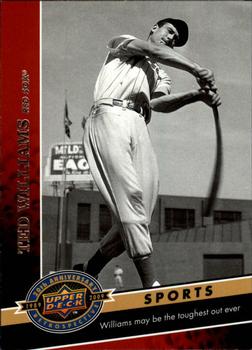 2009 Upper Deck 20th Anniversary #1344 Ted Williams Front