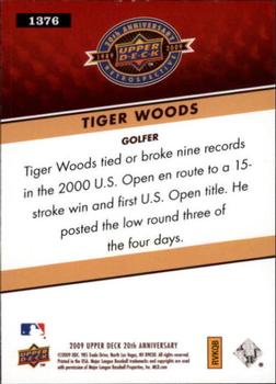 2009 Upper Deck 20th Anniversary #1376 Tiger Woods Back