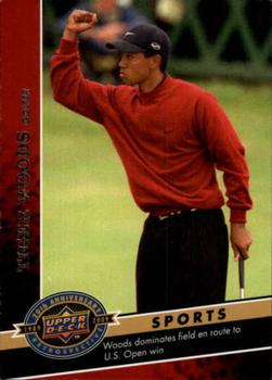 2009 Upper Deck 20th Anniversary #1376 Tiger Woods Front