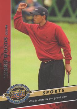 2009 Upper Deck 20th Anniversary #1378 Tiger Woods Front