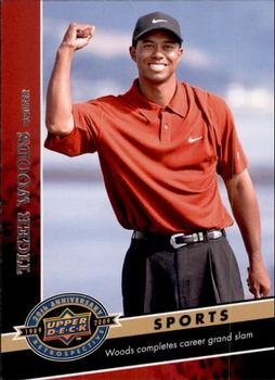 2009 Upper Deck 20th Anniversary #1381 Tiger Woods Front