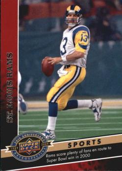 2009 Upper Deck 20th Anniversary #1396 St. Louis Rams Front