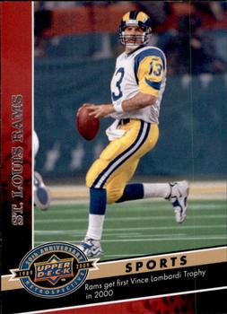 2009 Upper Deck 20th Anniversary #1398 St. Louis Rams Front