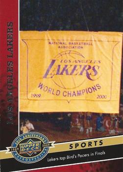 2009 Upper Deck 20th Anniversary #1407 Los Angeles Lakers Front