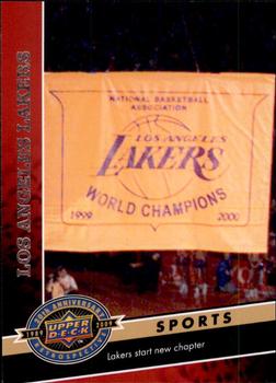 2009 Upper Deck 20th Anniversary #1410 Los Angeles Lakers Front