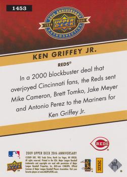 2009 Upper Deck 20th Anniversary #1453 Ken Griffey Jr. Back