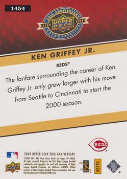 2009 Upper Deck 20th Anniversary #1454 Ken Griffey Jr. Back