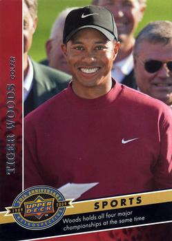 2009 Upper Deck 20th Anniversary #1501 Tiger Woods Front