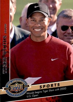 2009 Upper Deck 20th Anniversary #1502 Tiger Woods Front