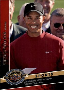 2009 Upper Deck 20th Anniversary #1504 Tiger Woods Front