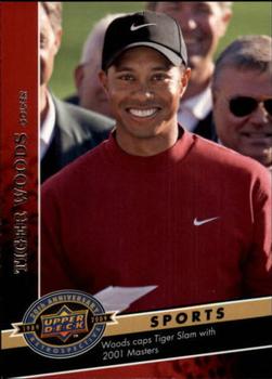 2009 Upper Deck 20th Anniversary #1505 Tiger Woods Front