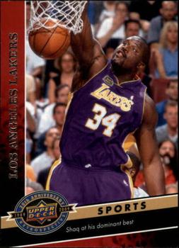 2009 Upper Deck 20th Anniversary #1529 Los Angeles Lakers Front