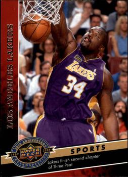 2009 Upper Deck 20th Anniversary #1530 Los Angeles Lakers Front