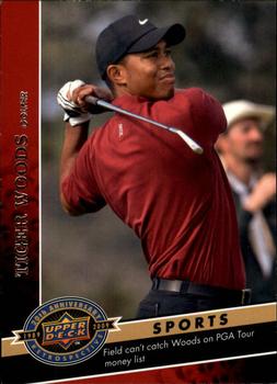 2009 Upper Deck 20th Anniversary #1589 Tiger Woods Front