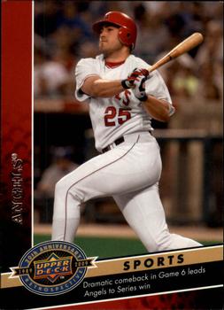 2009 Upper Deck 20th Anniversary #1645 Troy Glaus Front