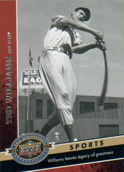 2009 Upper Deck 20th Anniversary #1648 Ted Williams Front