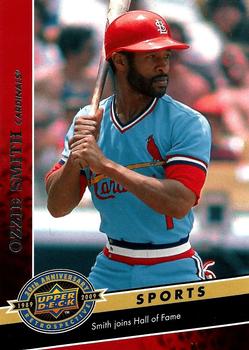 2009 Upper Deck 20th Anniversary #1662 Ozzie Smith Front