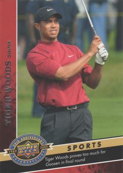 2009 Upper Deck 20th Anniversary #1680 Tiger Woods Front