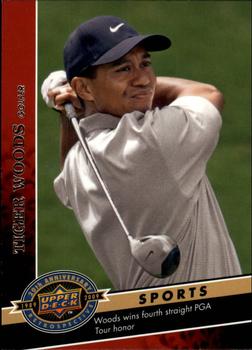 2009 Upper Deck 20th Anniversary #1682 Tiger Woods Front
