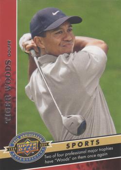 2009 Upper Deck 20th Anniversary #1685 Tiger Woods Front