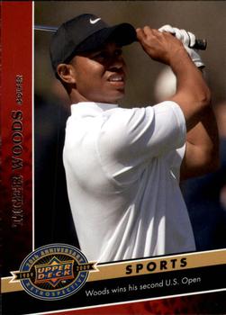 2009 Upper Deck 20th Anniversary #1746 Tiger Woods Front