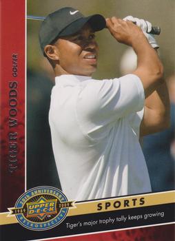 2009 Upper Deck 20th Anniversary #1750 Tiger Woods Front