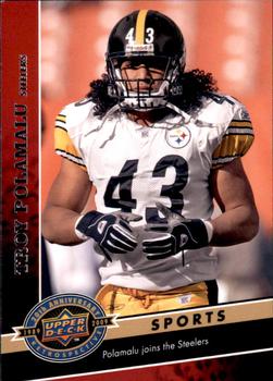 2009 Upper Deck 20th Anniversary #1751 Troy Polamalu Front