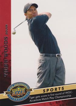 2009 Upper Deck 20th Anniversary #1878 Tiger Woods Front