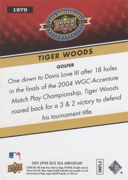 2009 Upper Deck 20th Anniversary #1879 Tiger Woods Back