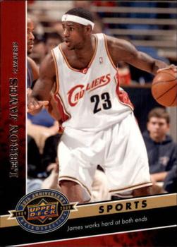 2009 Upper Deck 20th Anniversary #1910 LeBron James Front