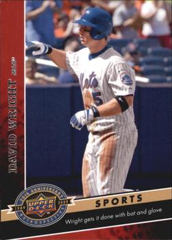 2009 Upper Deck 20th Anniversary #1960 David Wright Front