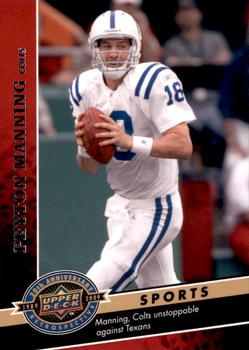 2009 Upper Deck 20th Anniversary #1988 Peyton Manning Front