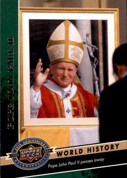 2009 Upper Deck 20th Anniversary #2021 Pope John Paul II Front
