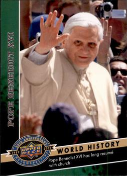 2009 Upper Deck 20th Anniversary #2029 Pope Benedict XVI Front