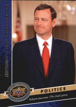 2009 Upper Deck 20th Anniversary #2042 Supreme Court Chief Justice Front