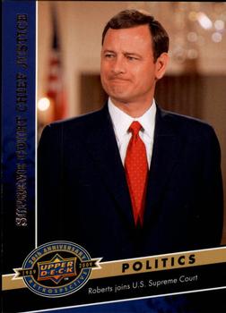 2009 Upper Deck 20th Anniversary #2043 Supreme Court Chief Justice Front