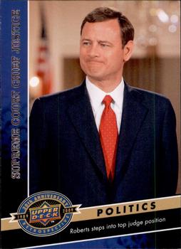 2009 Upper Deck 20th Anniversary #2044 Supreme Court Chief Justice Front