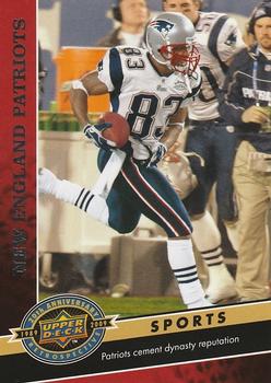 2009 Upper Deck 20th Anniversary #2056 New England Patriots Front