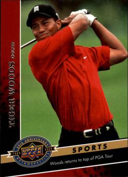2009 Upper Deck 20th Anniversary #2105 Tiger Woods Front