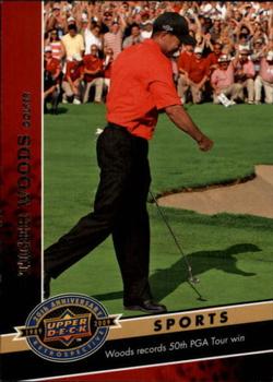 2009 Upper Deck 20th Anniversary #2126 Tiger Woods Front