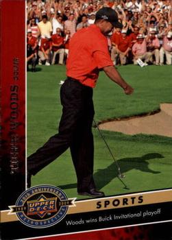2009 Upper Deck 20th Anniversary #2127 Tiger Woods Front