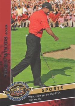 2009 Upper Deck 20th Anniversary #2130 Tiger Woods Front