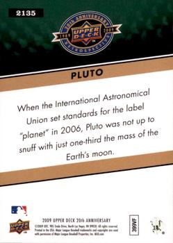 2009 Upper Deck 20th Anniversary #2135 Pluto Back