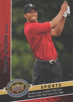 2009 Upper Deck 20th Anniversary #2191 Tiger Woods Front