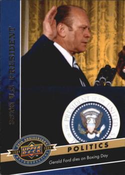 2009 Upper Deck 20th Anniversary #2249 Gerald Ford Front