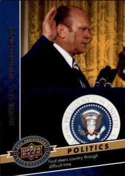 2009 Upper Deck 20th Anniversary #2250 Gerald Ford Front