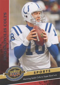 2009 Upper Deck 20th Anniversary #2342 Peyton Manning Front