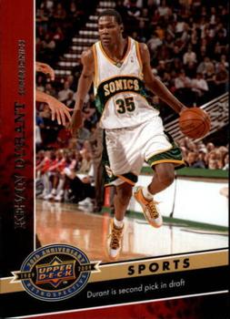 2009 Upper Deck 20th Anniversary #2356 Kevin Durant Front