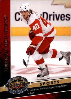 2009 Upper Deck 20th Anniversary #2413 Detroit Red Wings Front