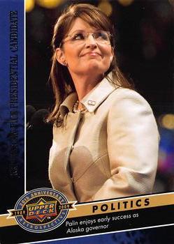 2009 Upper Deck 20th Anniversary #2423 Sarah Palin Front